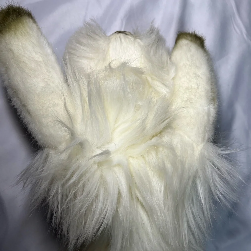 Vintage Yomika Persian Cat Plush Shaggy Furry‎ Russ Stuffed Animal Toy
